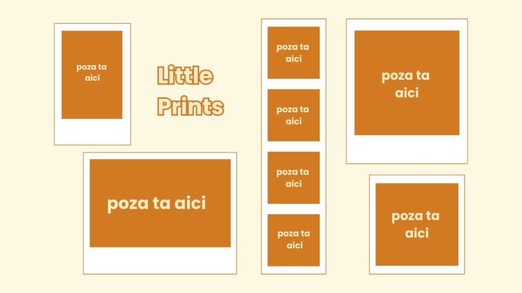 formate pentru fotografii mini printate Little Prints