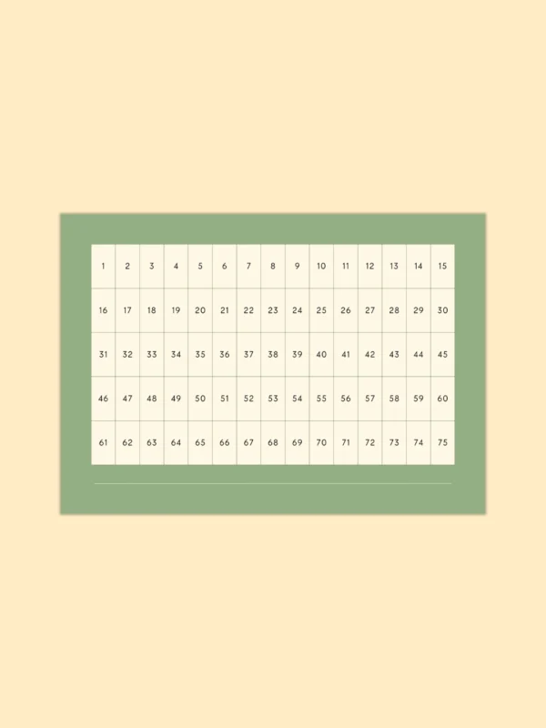 planner pentru 75 de zile Sage Green