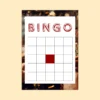 bingo board printat Festive Red
