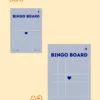 bingo board printat în dimensiuni A4 și A3