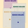 bingo board printat în mai multe designuri