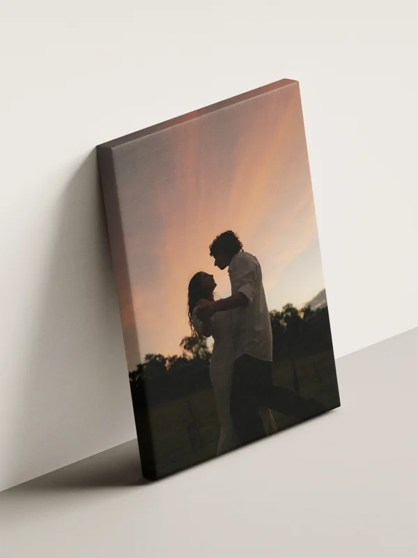 tablou canvas personalizat cu fotografie de cuplu