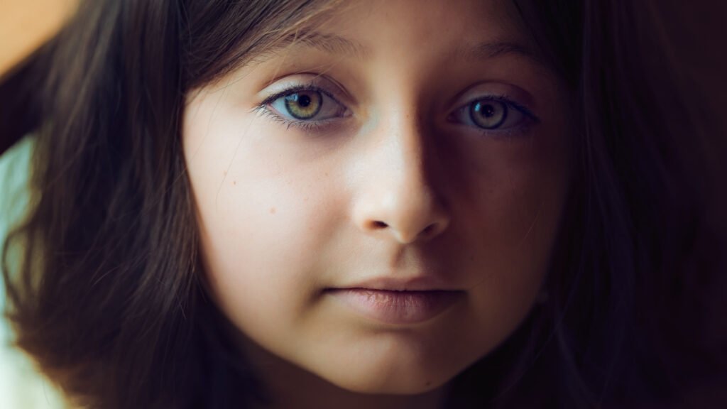 portret clar pentru realizare tablou printat pe poză sau canvas