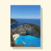 tablou canvas cu print fotografic de artă Navagio