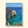 print foto fără ramă cu peisaj marin din Zakynthos