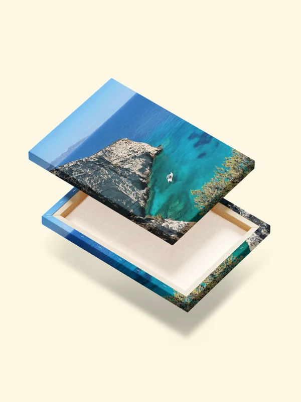 canvas cu peisaj marin Blue Silence in Zakynthos