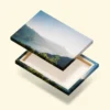 tablou canvas Alpine Afterglow față verso