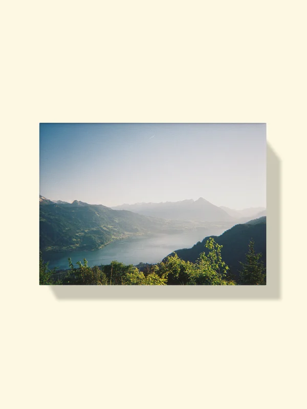 tablou canvas Alpine Afterglow
