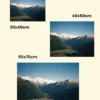 comparatie dimensiune tablouri printate