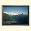 tablou ramă neagră Quiet Over Interlaken