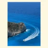 tablou cu mare albastră Cutting Through Blue