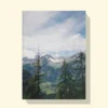 tablou canvas Between Pines and Peaks