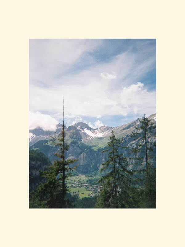 Tablou cu munți din Elvetia canvas sau print foto
