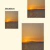 Variante disponibile pentru tabloul Golden Morning Over Greece, print cu ramă, fără ramă și canvas
