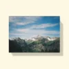 print tablou canvas model Stillness in the High Alps