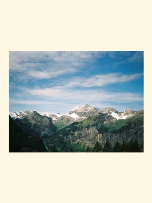 tablou canvas sau ramă foto Stillness in the High Alps