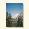 print textil pe pânză canvas vertical Gliding Through the Alps