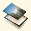 print pe panză canvas textil Gliding Through the Alps