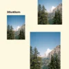 tablou decor Gliding Through the Alps comparație dimensiuni print