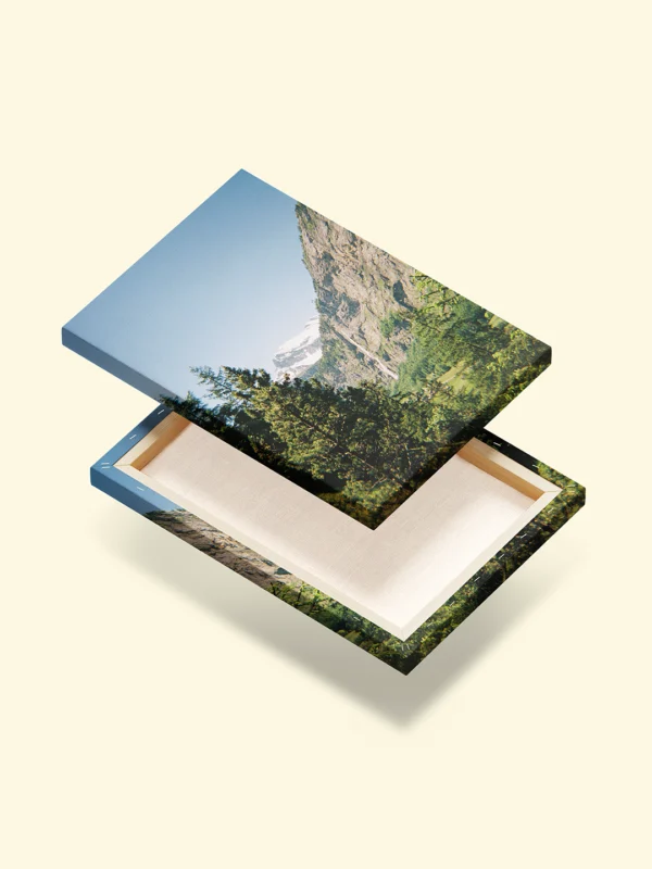 print pe panză canvas The Waterfall Valley