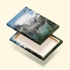 print tablou canvas Still Waters of Oeschinen