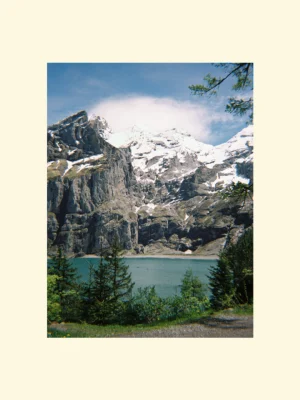 tablou canvas sau print foto Still Waters of Oeschinen