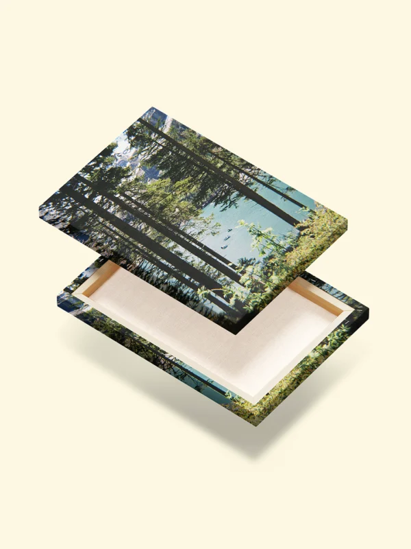 print canvas Oeschinen Blue in Balance