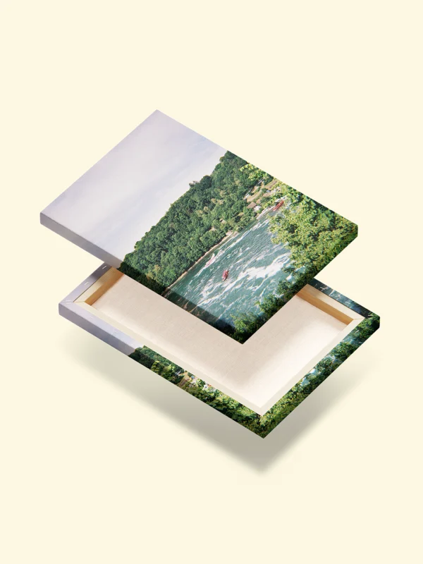 print tablou cu apă The Rush of Rhine Falls