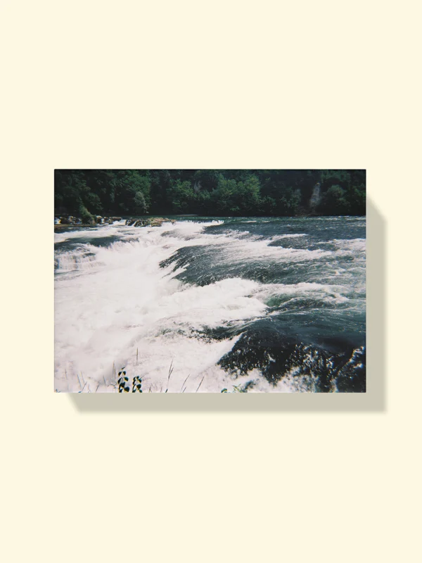 tablou canvas orizontal apă Foam and Flow