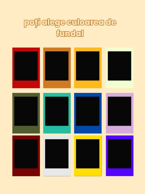mix culori de fundal pentru fotografii mici personalizate