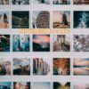 fără limită de cadre, fotografii tip polaroid printate bulk