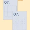 calendar lunar printat datat și nedatat